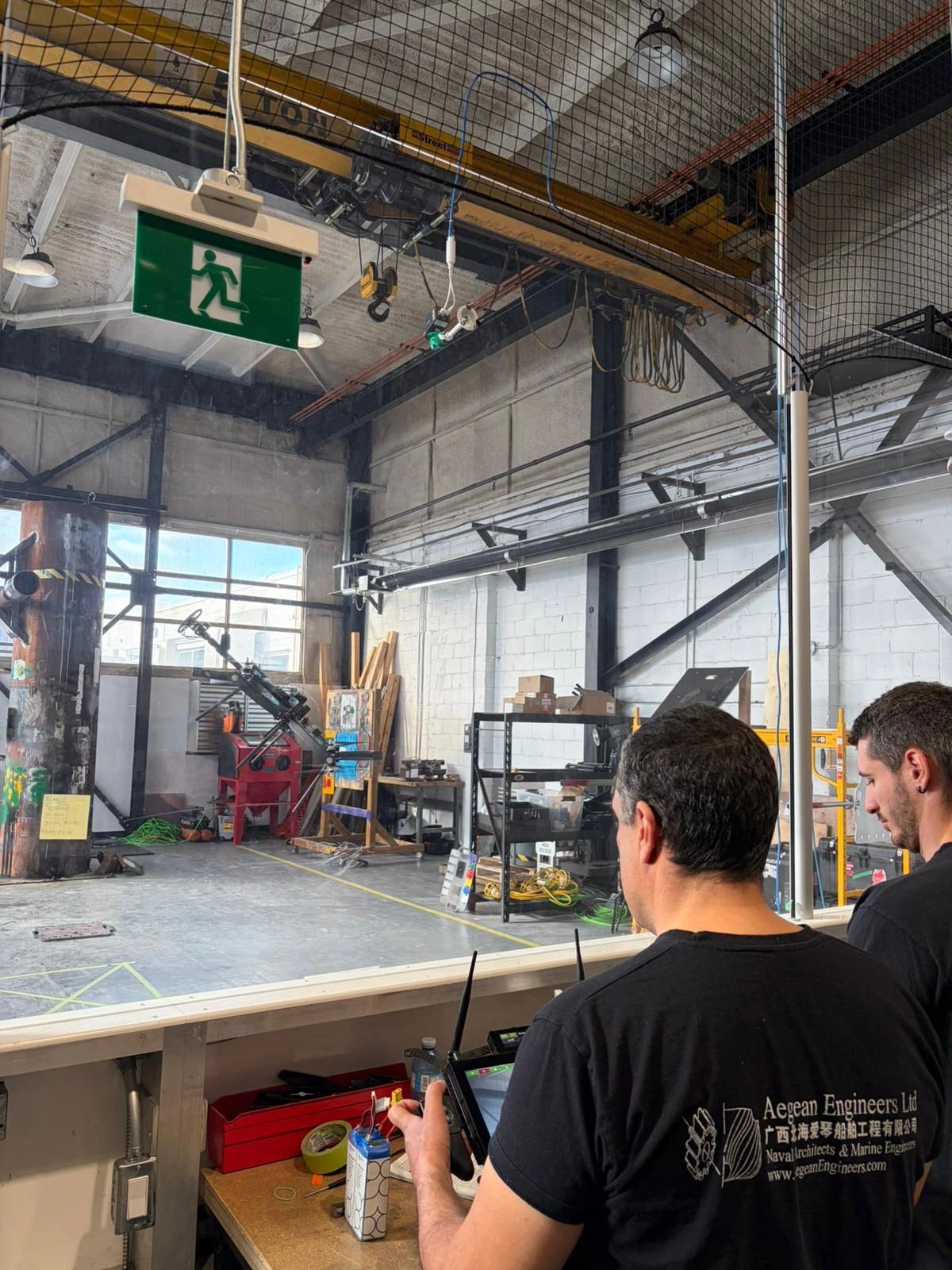 Skygauge ultrasonic testing drone